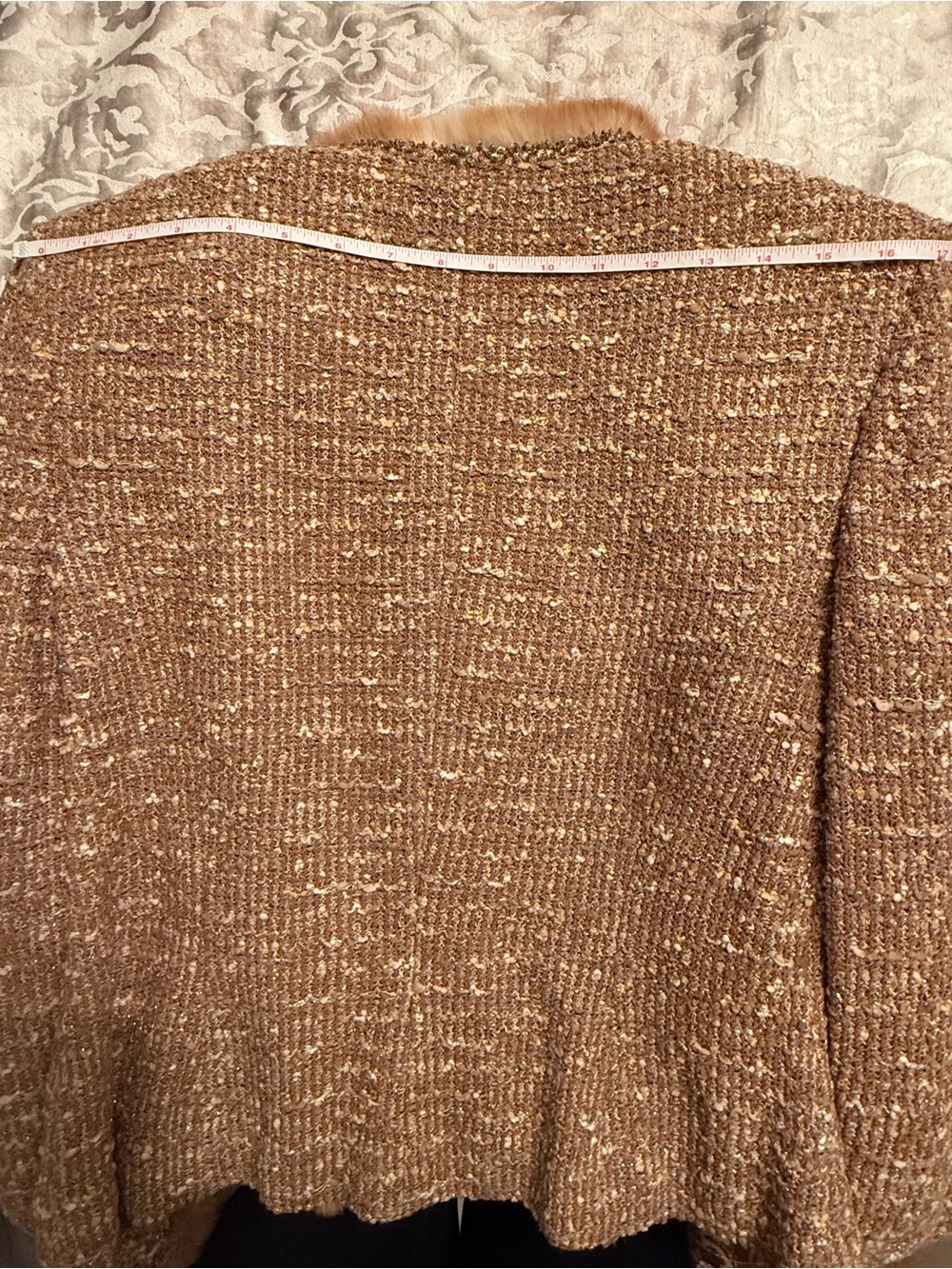 NWOT St John Couture Alpaca Fur Luxe Jacket - Picture 9 of 11